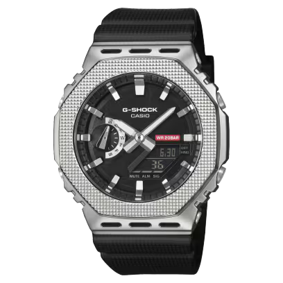 Armbanduhr G-Shock Herr G-STEEL in Stahl GM-2100M-1AER - GM-2100M-1AER